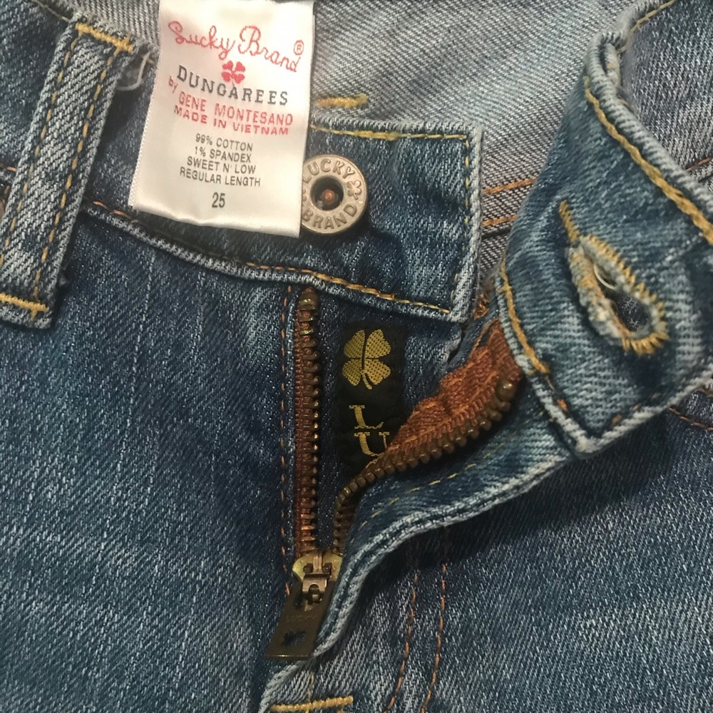 LUCKY BRAND Low Waist Bootcut Size 25 - Picture 3 of 8